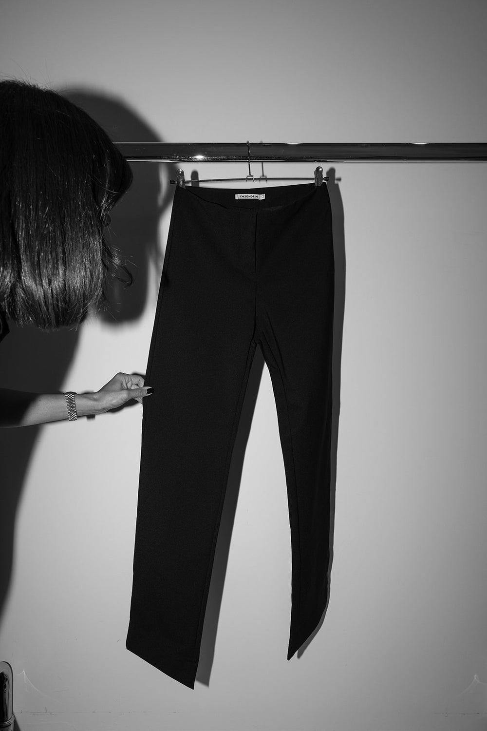 Flattering Fit Pants Black